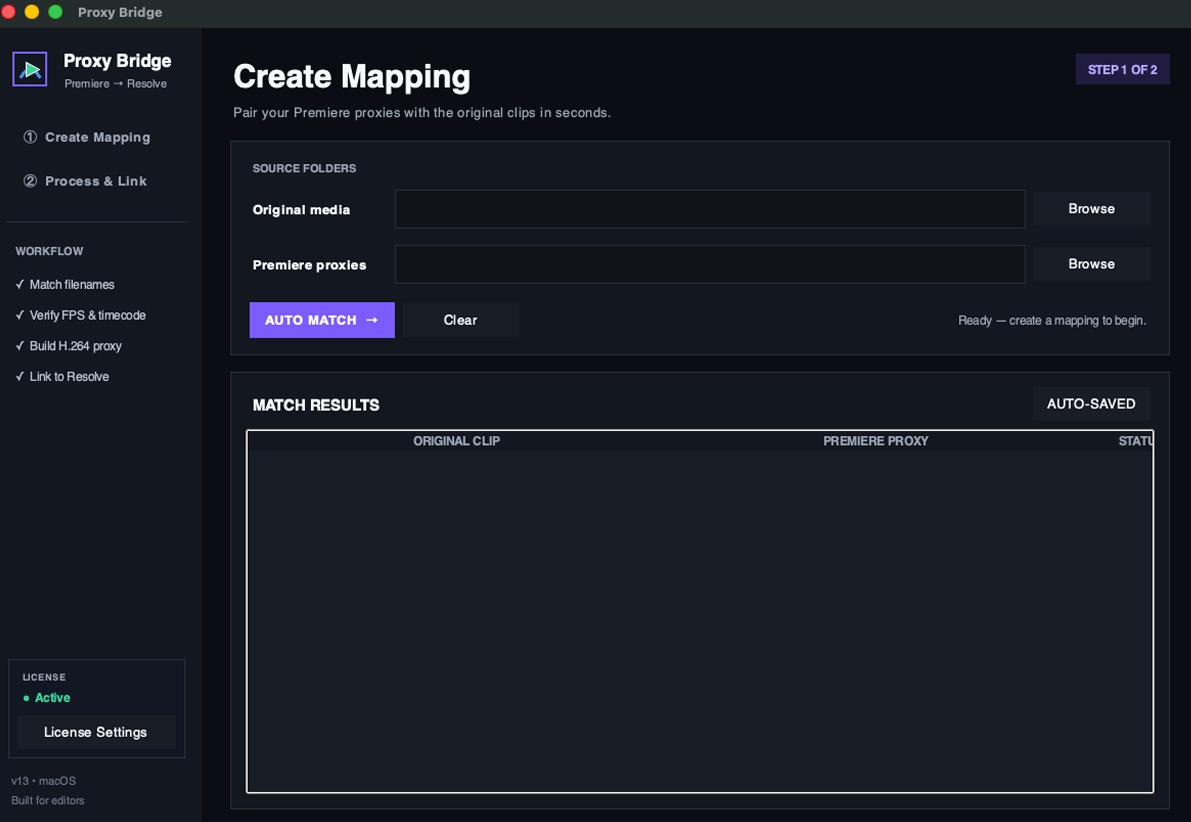 Proxy Bridge Create Mapping